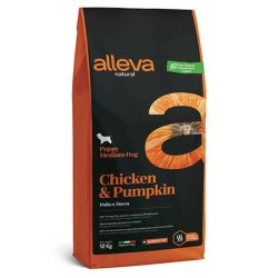 Alleva Natural Puppy Medium Chicken & Pumpkin 2 kg