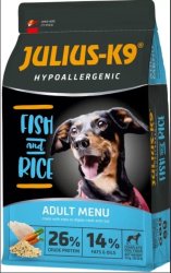 Julius-K9 Hypoallergenic Adult Fish & Rice 2x12kg