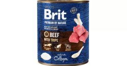 Brit Premium by Nature Adult Beef with Tripes konzerv 6x800g