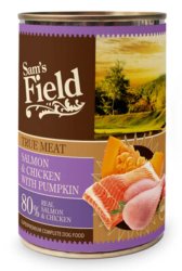 Sam's Field Adult Lazac&Csirke&Sütőtök Konzerv 24x400g