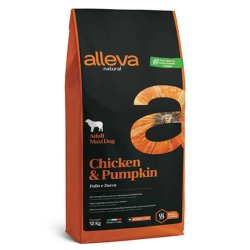Alleva Natural Adult Maxi Chicken & Pumpkin 2x12 kg