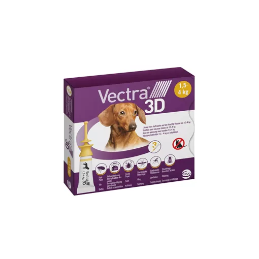 Vectra 3D 1,5–4 kg 3db pipetta
