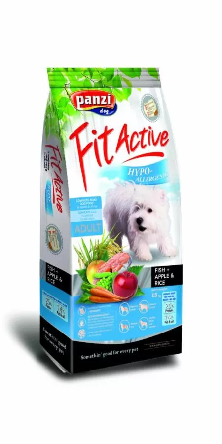 Panzi FitActive Hypoallergenic Fish Apple & Rice 2x15 kg