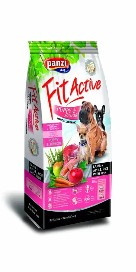 Panzi FitActive Puppy & Junior Lamb Apple & Rice XXL 2x15 kg