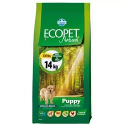 Ecopet Natural Puppy Medium 2x14kg kutyatáp