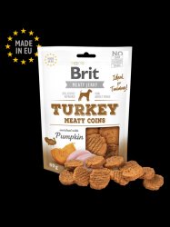 Brit Jerky Snack–Turkey Meaty coins 80 g