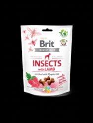 Brit Care Crunchy Cracker Insects with Lamb enriched with Raspberries 200 g