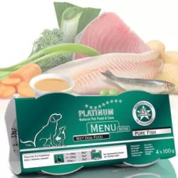 Platinum Menü Mini Pure Fish Hal 4x100 g