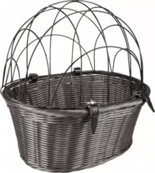 Flamingo Kosár Biciklikormányra Fekete 12 kg-ig