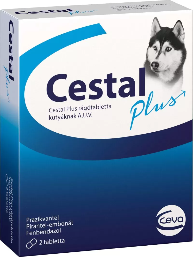 Cestal Plus Rágótabletta - Féreghajtó kutyáknak