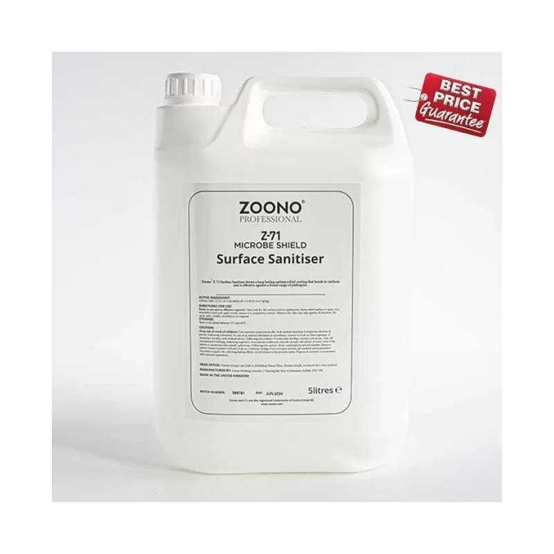 Zoono Microbe Shield felületfertőtlenítő utántöltő 5 l