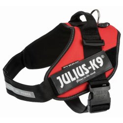 Trixie Hám Julius-K9 IDC XL/2: 71–96 cm/50 mm, Piros