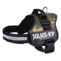 Trixie Hám Julius-K9 Power,  2/L–XL: 71–96 cm/50 mm, Terepmintás