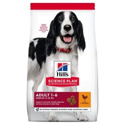 Hills Science Plan Canine Adult Medium Chicken 14kg Breb