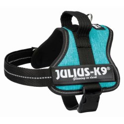 Trixie Hám Julius-K9 Power, S/Mini: 51–67 cm/28 mm, Óceán