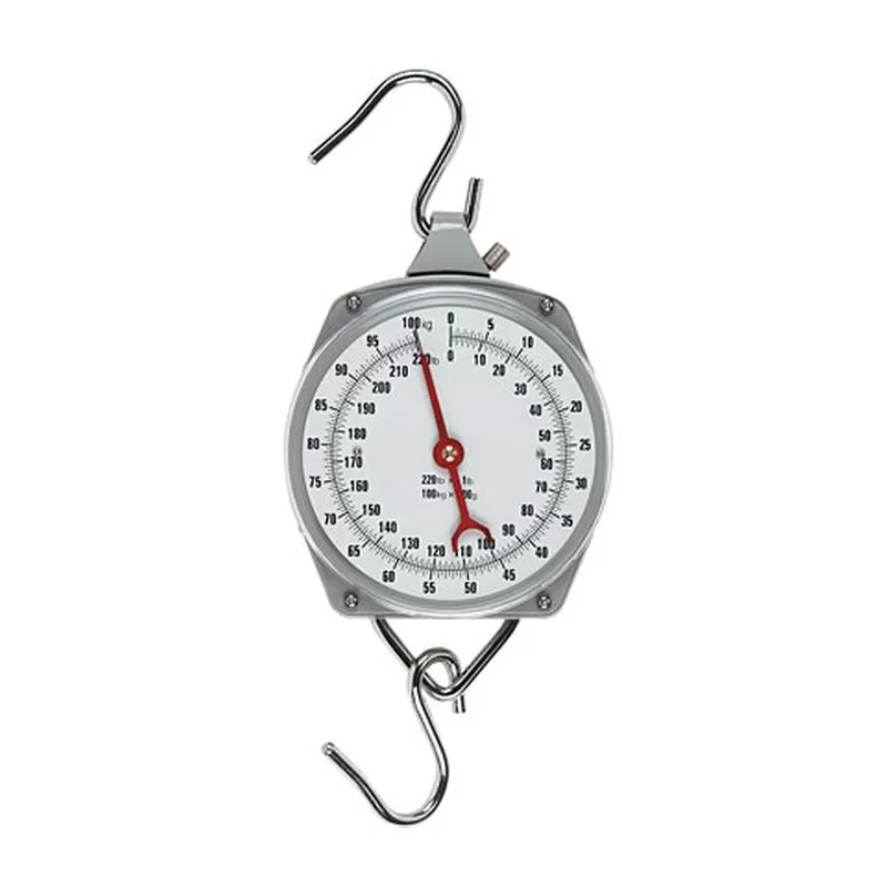KERBL Mérleg Rugós 0-100 Kg/500g Körszámlapos függeszthető