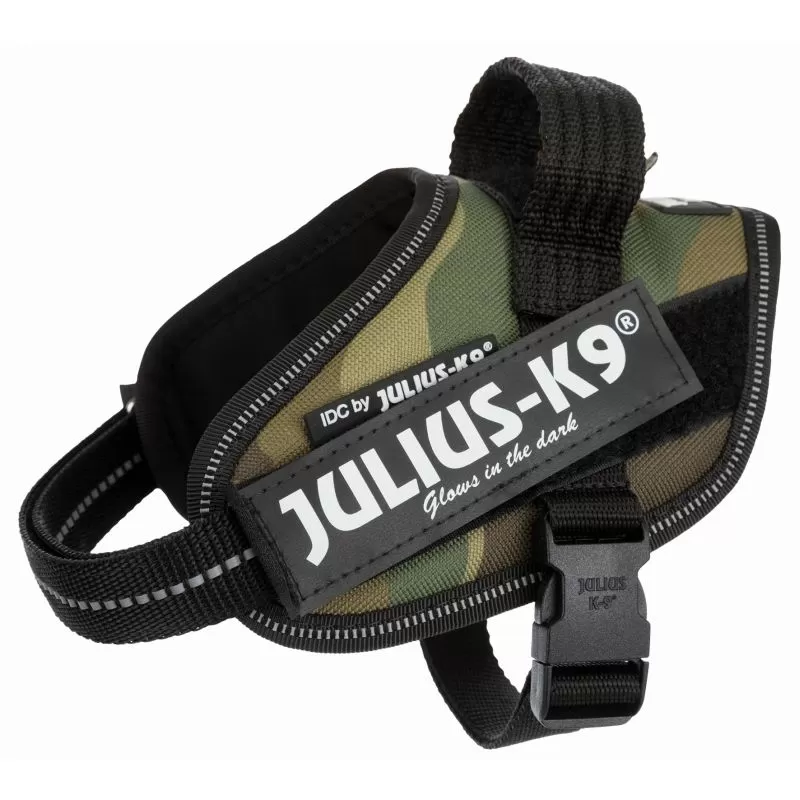 Trixie Hám Julius-K9 IDC 2XS/Baby 2: 33–45 cm/18 mm, Terepmintás