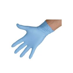 Kesztyű Eh Nitrile Púdermentes 240 Mm 5,5mil L    100 Db Kék