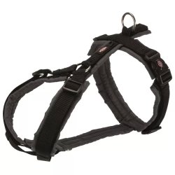 Trixie Hám Prémium Trekking M-L 62-74cm/25mm fekete/grafit