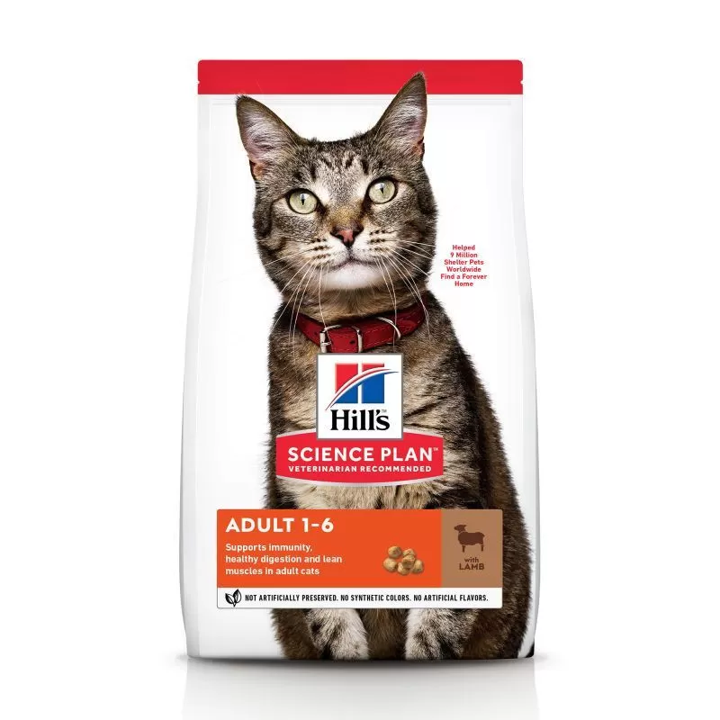 Hills Science Plan Feline Adult Lamb&Rice 3 kg