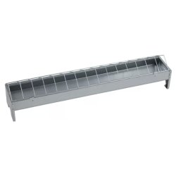 KERBL Baromfi fém etetővályú, 75x10