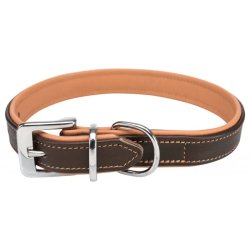 Trixie Nyakörv Active Comfort M 37-44cm/25mm világos barna/barna