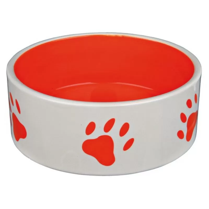 Trixie Tál Kerámia Tappancs Mintás Narancs 1.4 L/20cm