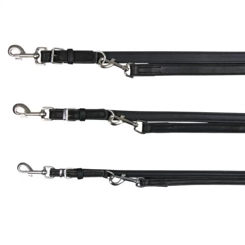 Trixie Póráz Rustic Bőr L-XL 1m/25mm Sötétbarna