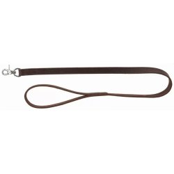 Trixie Rustic póráz bőr széles XS–S 1.2m/12mm sötétbarna