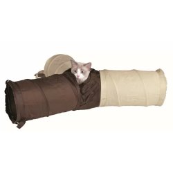 Trixie Bújócső Macskának 3*22*50cm Bézs/Barna