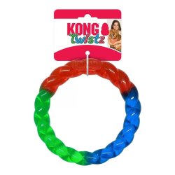 KONG Twistz Ring kutyajáték, L