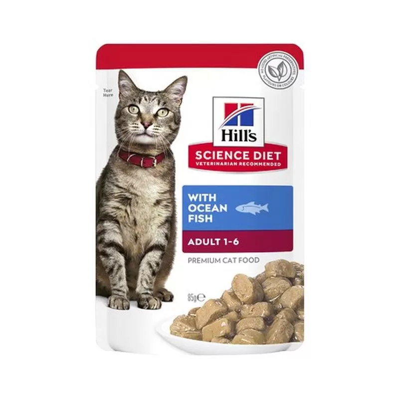 Hills Science Plan Feline Adult Favourite Selection Alutasak 12x85g