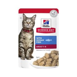 Hills Science Plan Feline Adult Favourite Selection Alutasak 12x85g