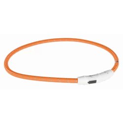 Trixie Nyakörv Világítós, Usb Töltővel L-Xl 65cm/7mm Narancs