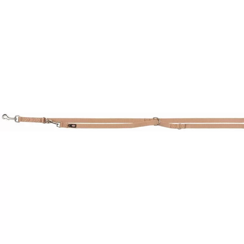 Trixie Premium hosszabbítható póráz M-L 2.00m/20mm karamell