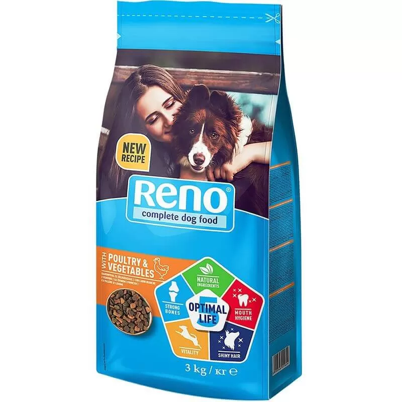 Reno Száraz Kutya szárnyas 3kg