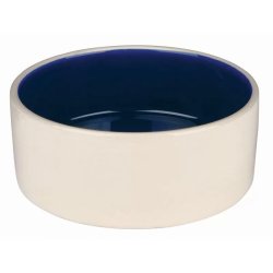 Trixie Tál Kerámia 1L, 18cm Krém/Kék