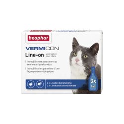 Beaphar Vermicon spot on cat 3 pipetta