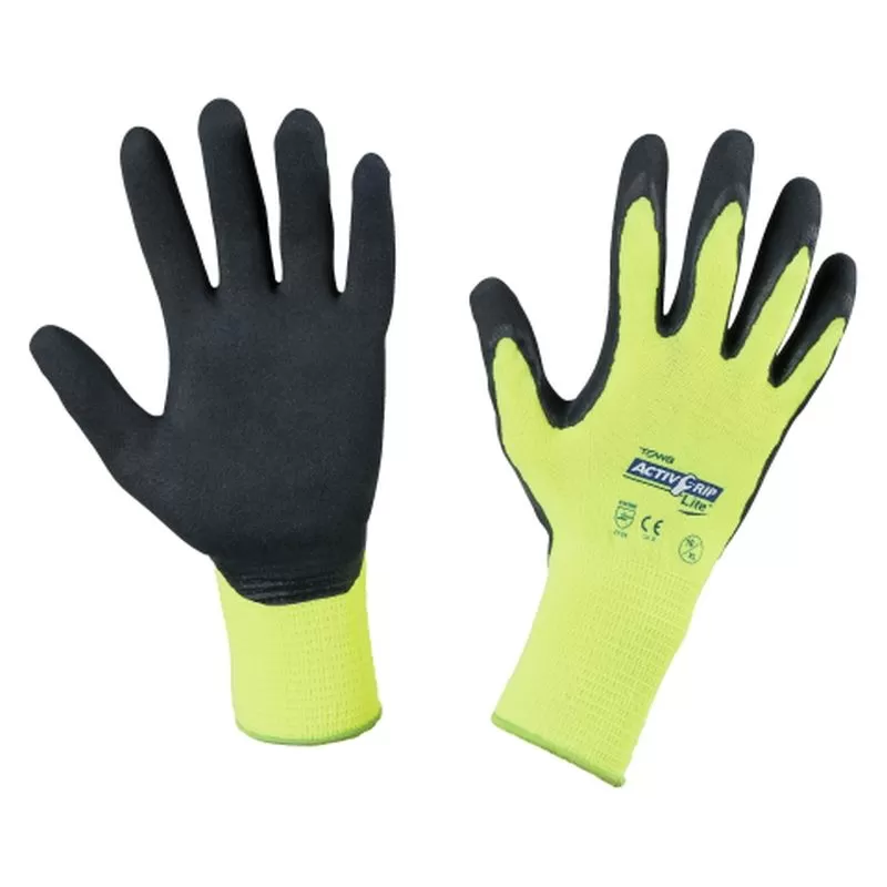 KERBL Kesztyű Activgrip Lite Sárga, 10/Xl