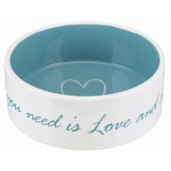 Trixie Pet´s Home kerámia tál 0.8l/16cm krém/világos kék