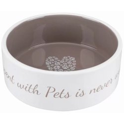 Trixie Pet´s Home kerámia tál 0,8/16cm krém/barna