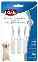 Trixie Spot on Bolha és Kullancs Ellen,  Közepestestű Kutya, 3 × 3 ml