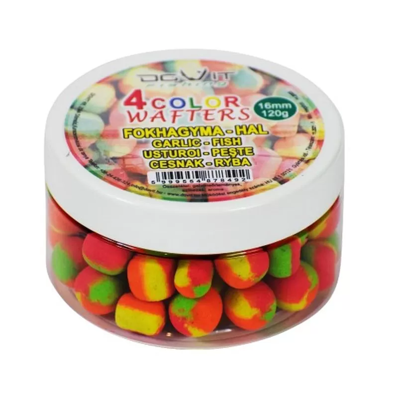 Dovit 4 COLOR wafters 16mm - fokhagyma-hal 120g