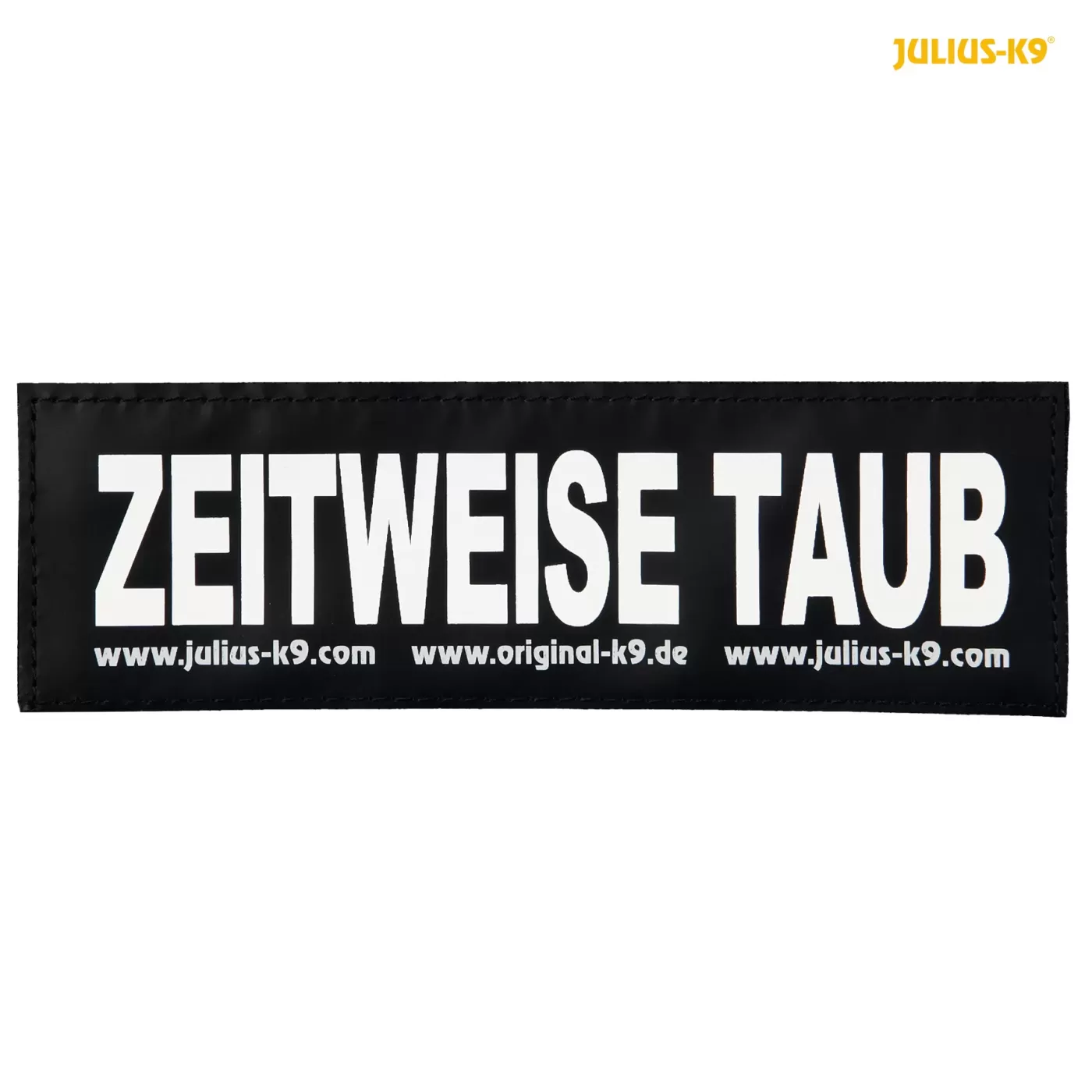 Trixie Hámfelirat Julius-K9 2-es Powerhámhoz, L, ZEITWEISE TAUB