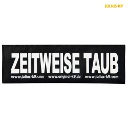 Trixie Hámfelirat Julius-K9 2-es Powerhámhoz, L, ZEITWEISE TAUB