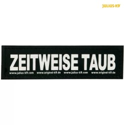 Trixie Hámfelirat Julius-K9 2-es Powerhámhoz, S, ZEITWEISE TAUB