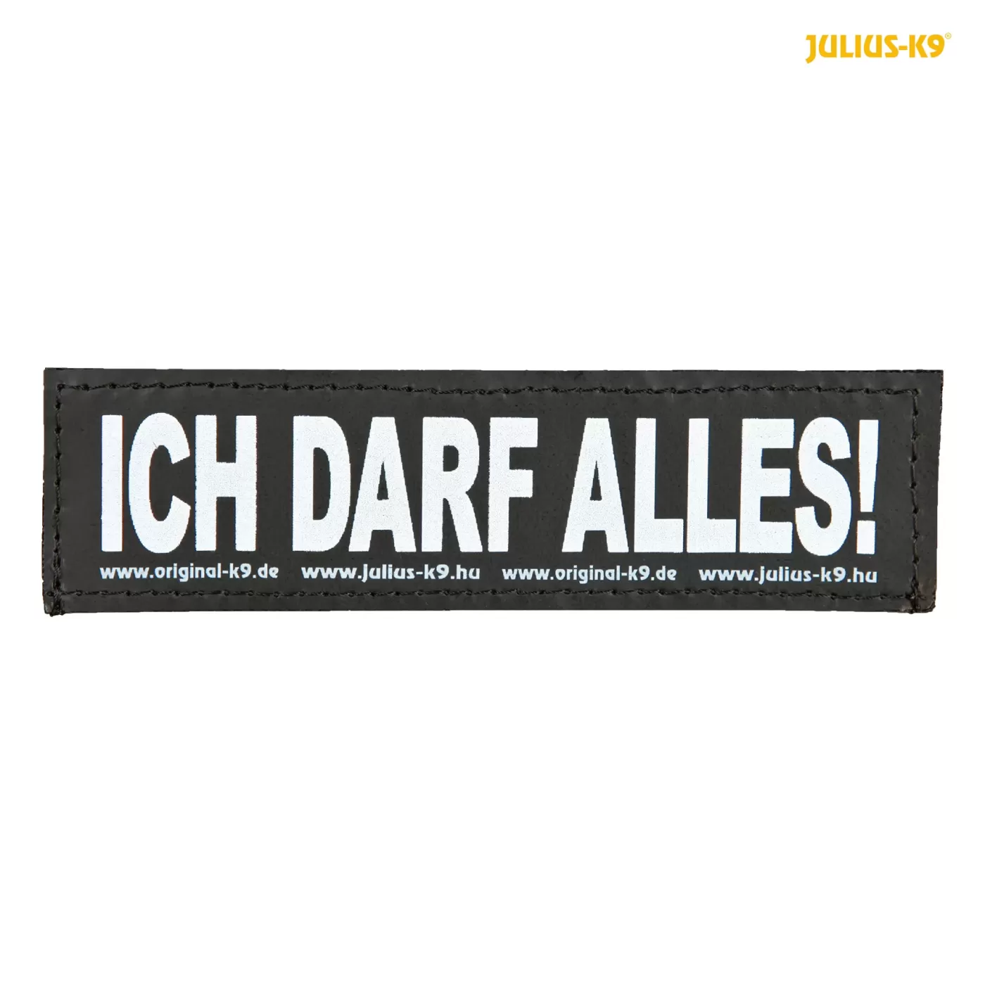 Trixie Hámfelirat Julius-K9 2-es Powerhámhoz, S, ICH DARF ALLES