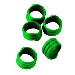 KERBL Baromfi Lábgyűrű 16mm Zöld 20db