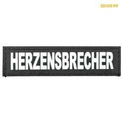 Trixie Hámfelirat Julius-K9 2-es Powerhámhoz, XS, HERZENSBRECHER