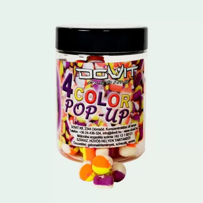 Dovit 4 COLOR pop-up 10mm - ananász-tutti-frutti 35g
